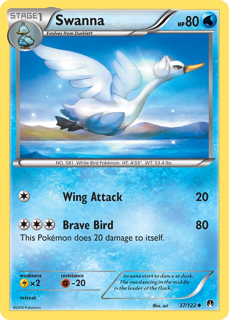 Swanna - Pokémon TCG - MoxLand