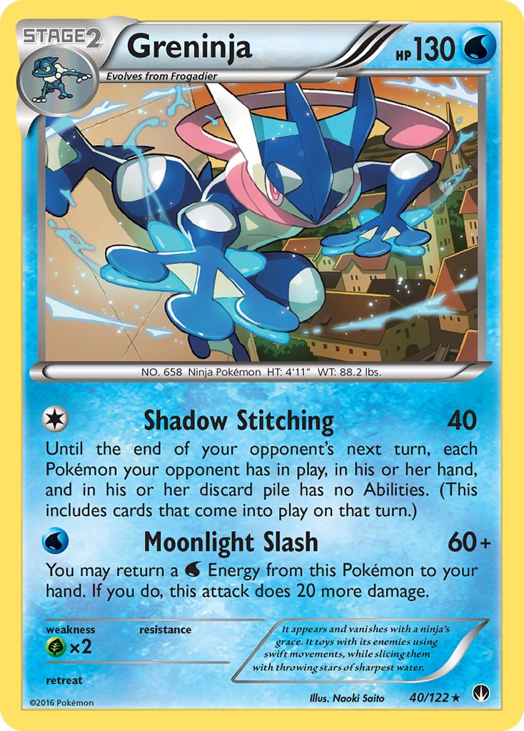 Greninja - Pokémon TCG - MoxLand