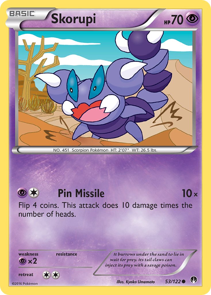 Skorupi - Pokémon TCG - MoxLand