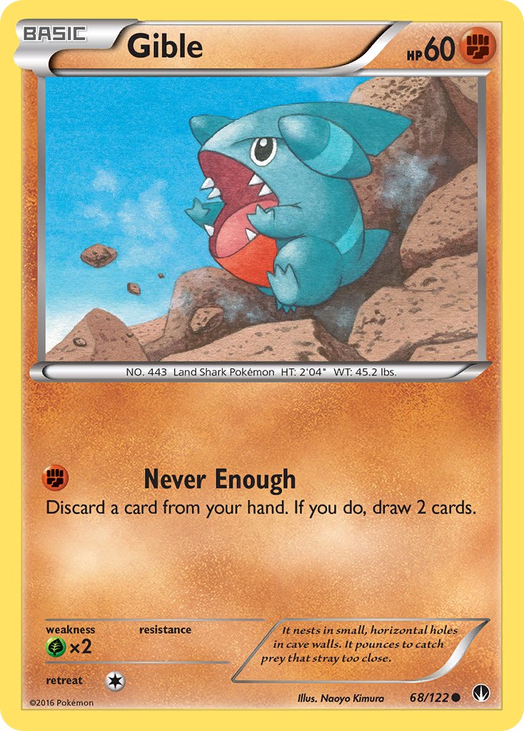 Gible - Pokémon TCG - MoxLand