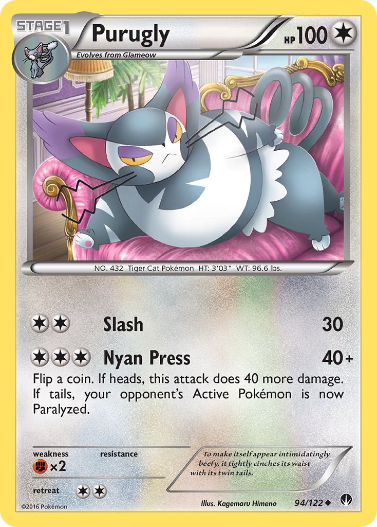 Purugly - Pokémon TCG - MoxLand