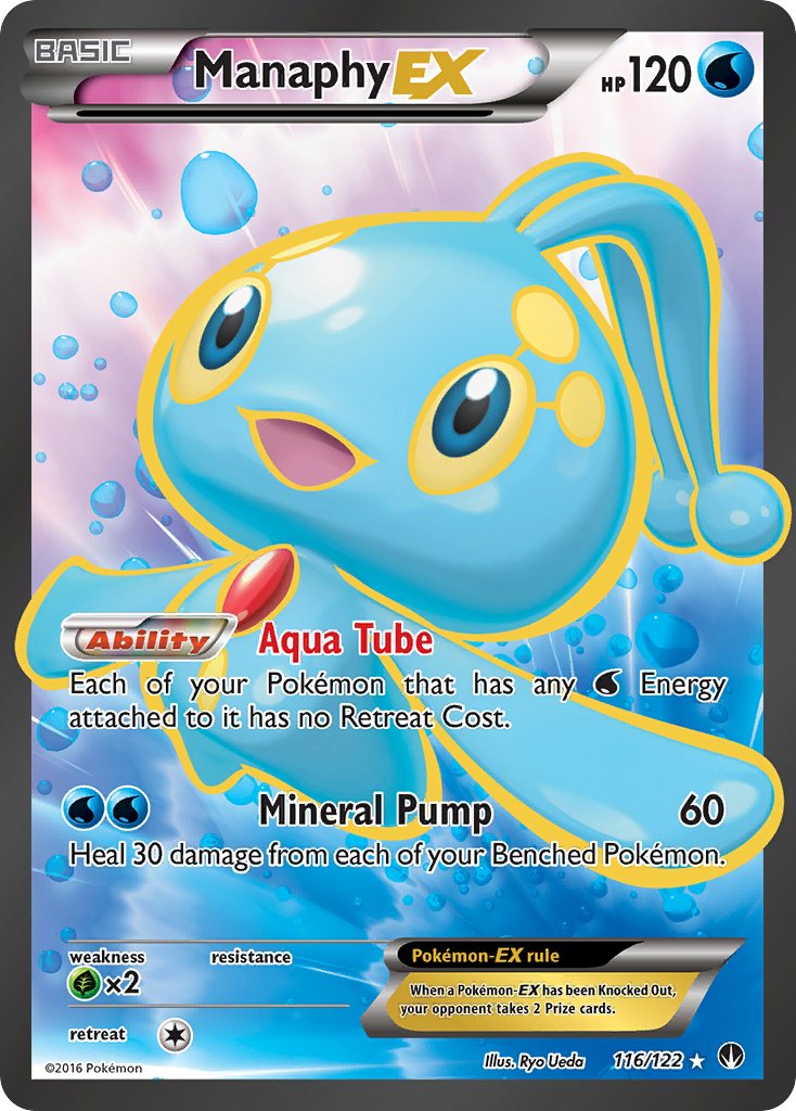 Manaphy EX - Pokémon TCG - MoxLand