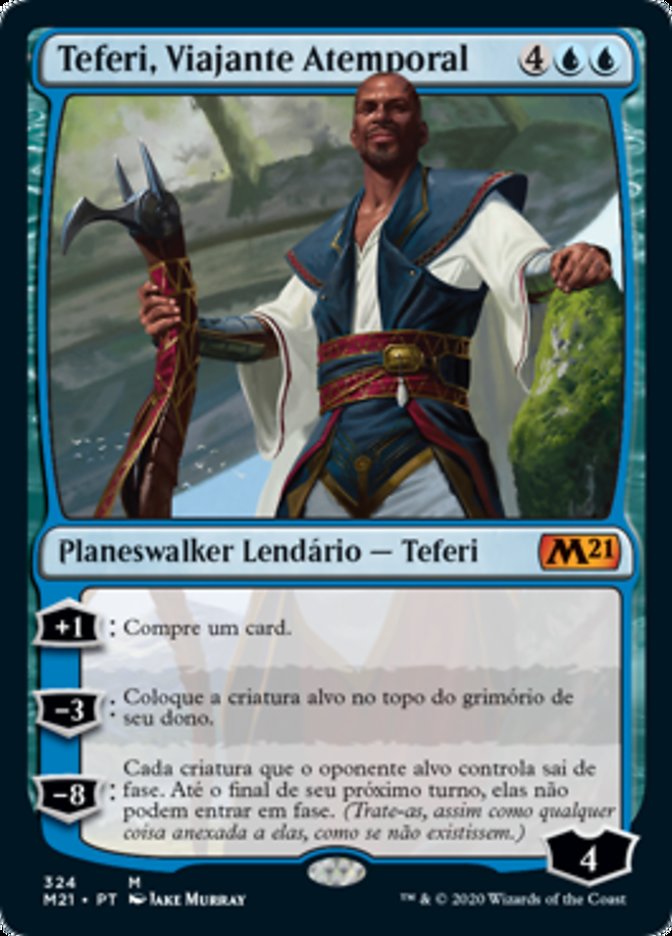 Teferi, Viajante Atemporal / Teferi, Timeless Voyager - Magic: The Gathering - MoxLand