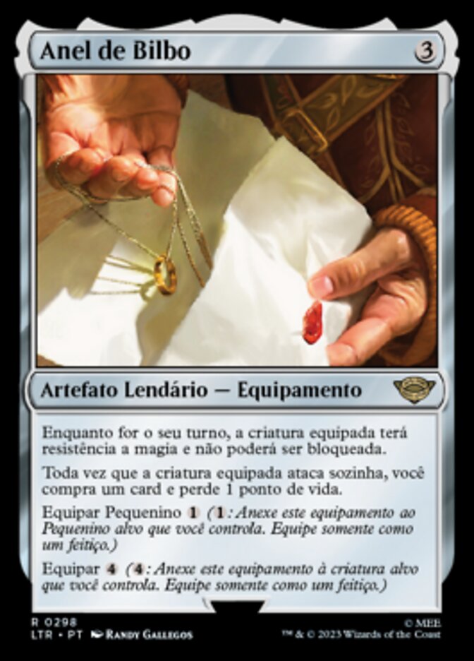 Anel de Bilbo / Bilbo's Ring - Magic: The Gathering - MoxLand