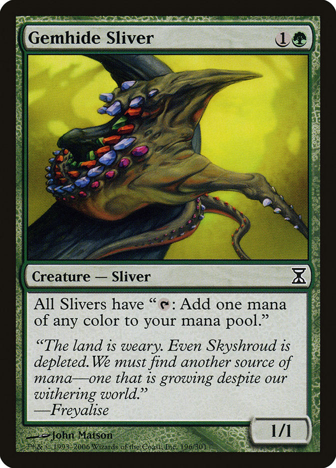 Fractius Pele Preciosa / Gemhide Sliver - Magic: The Gathering - MoxLand