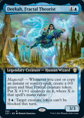 Deekah, Teórica dos Fractais / Deekah, Fractal Theorist - Magic: The Gathering - MoxLand