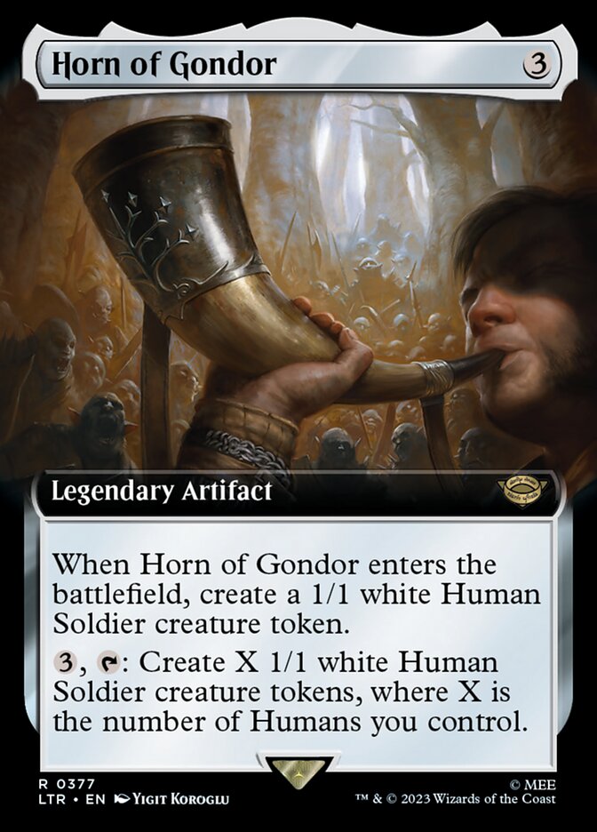 Trombeta de Gondor / Horn of Gondor - Magic: The Gathering - MoxLand