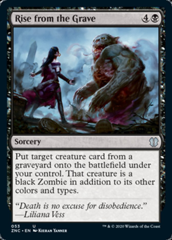 Ressurgir da Cova / Rise from the Grave - Magic: The Gathering - MoxLand