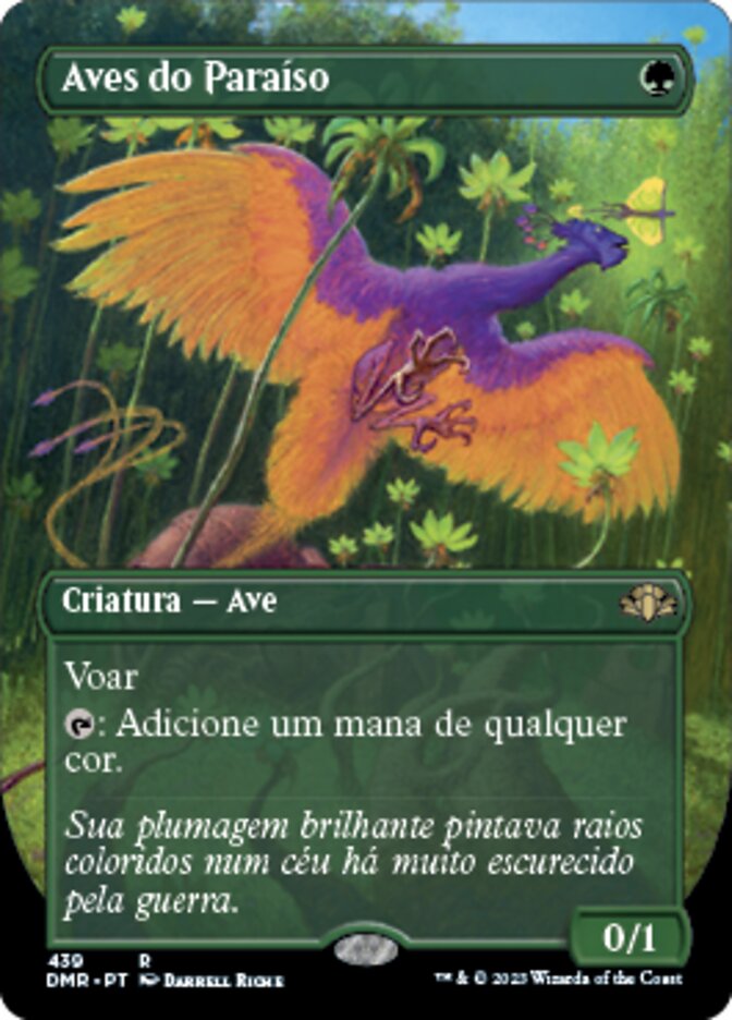 Aves do Paraíso / Birds of Paradise - Magic: The Gathering - MoxLand