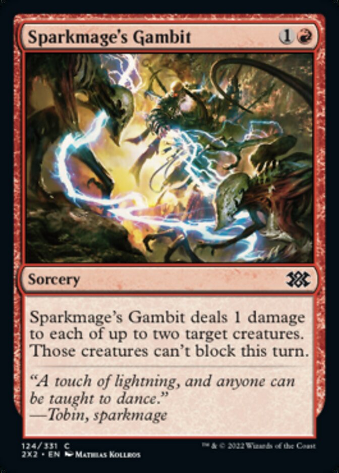 Ardil do Mago de Centelhas / Sparkmage's Gambit - Magic: The Gathering - MoxLand