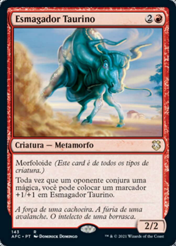 Esmagador Taurino / Taurean Mauler - Magic: The Gathering - MoxLand