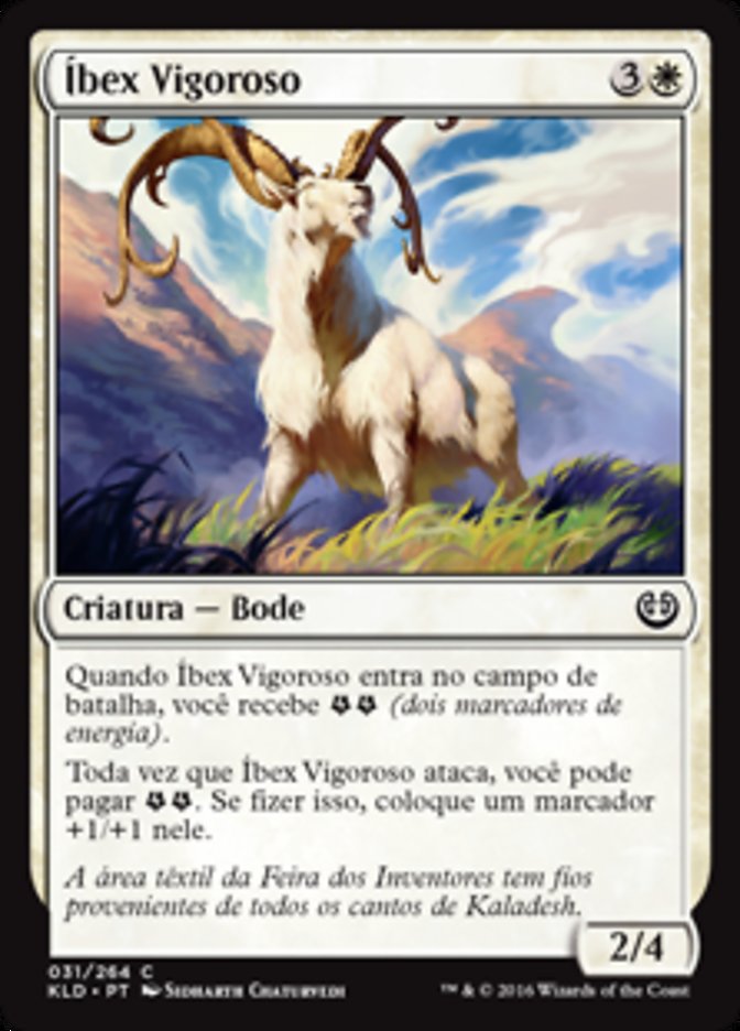 Íbex Vigoroso / Thriving Ibex - Magic: The Gathering - MoxLand