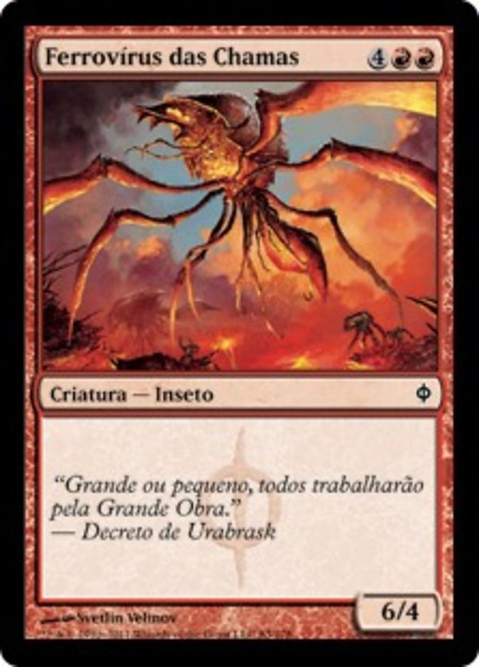 Ferrovírus das Chamas / Flameborn Viron - Magic: The Gathering - MoxLand