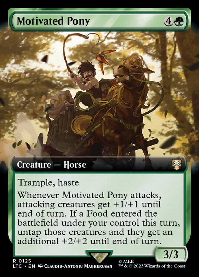 Pônei Motivado / Motivated Pony - Magic: The Gathering - MoxLand