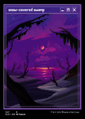 Pântano Nevada / Snow-Covered Swamp - Magic: The Gathering - MoxLand