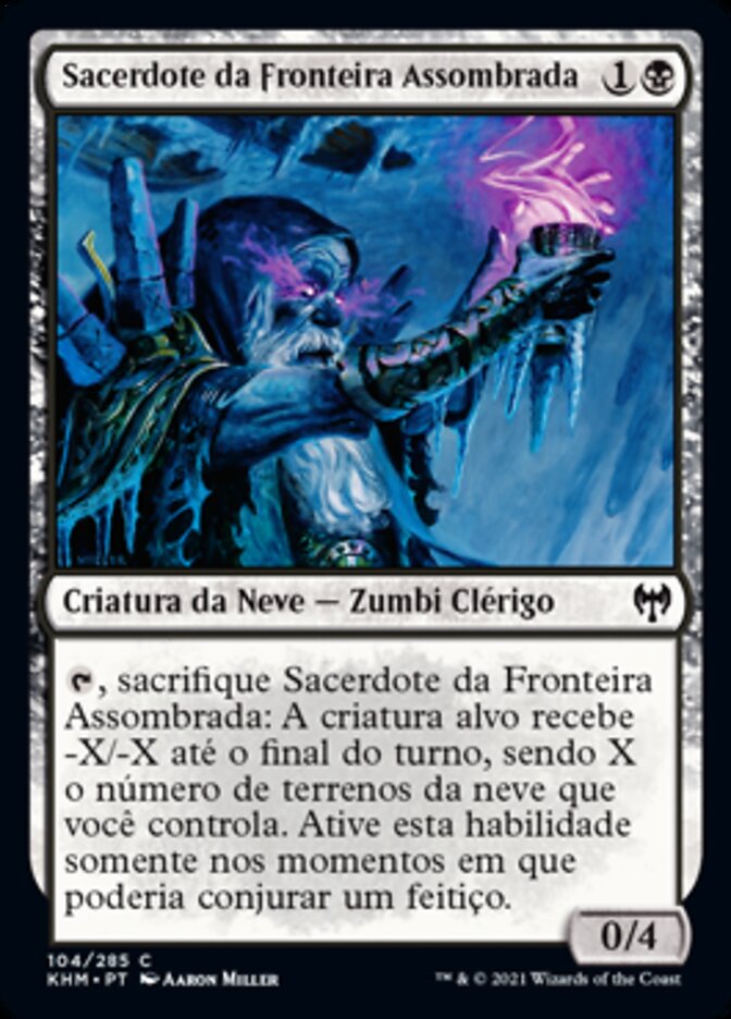 Sacerdote da Fronteira Assombrada / Priest of the Haunted Edge - Magic: The Gathering - MoxLand