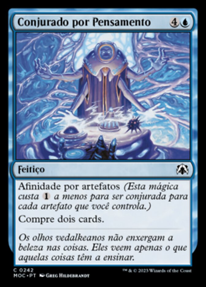 Conjurado por Pensamento / Thoughtcast - Magic: The Gathering - MoxLand