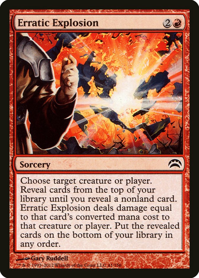 Explosão Errática / Erratic Explosion - Magic: The Gathering - MoxLand