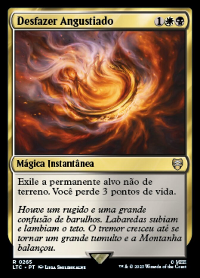 Desfazer Angustiado / Anguished Unmaking - Magic: The Gathering - MoxLand