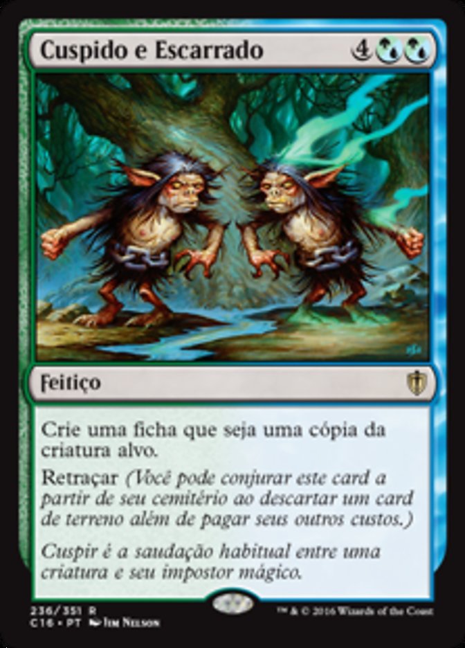 Cuspido e Escarrado / Spitting Image - Magic: The Gathering - MoxLand