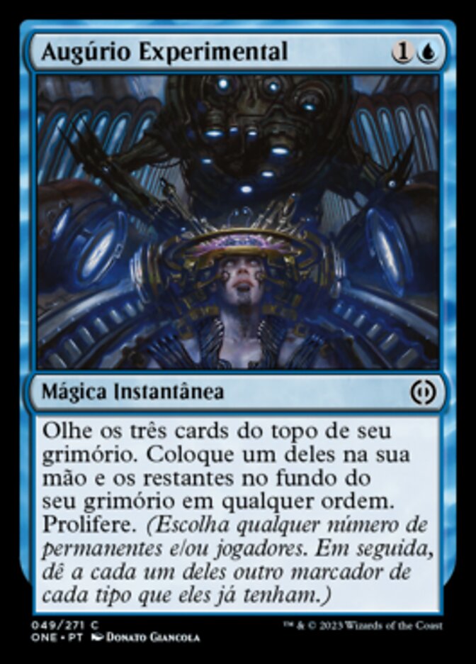 Augúrio Experimental / Experimental Augury - Magic: The Gathering - MoxLand