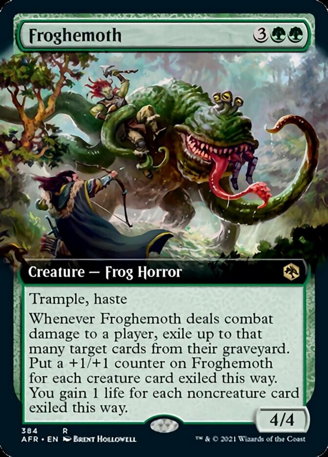 Sapomoth / Froghemoth - Magic: The Gathering - MoxLand