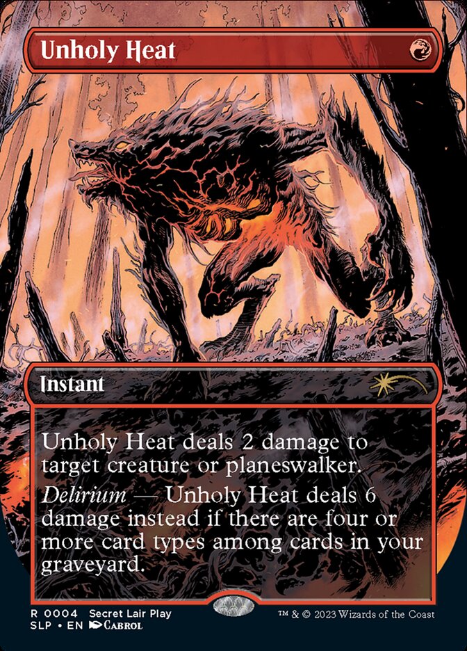 Calor Profano / Unholy Heat - Magic: The Gathering - MoxLand