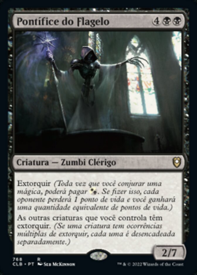 Pontífice do Flagelo / Pontiff of Blight - Magic: The Gathering - MoxLand