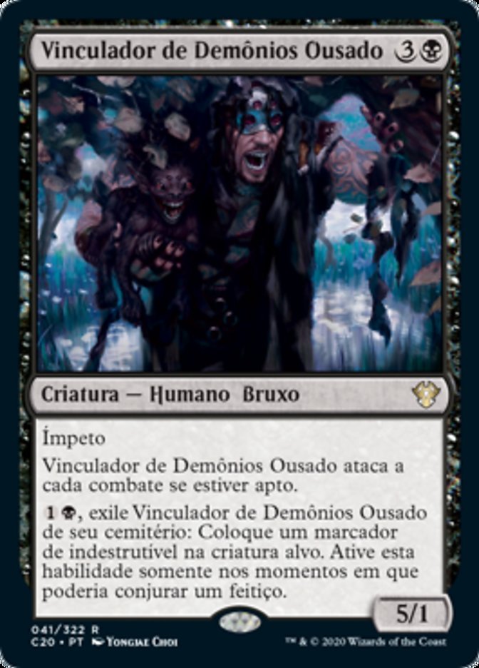 Vinculador de Demônios Ousado / Daring Fiendbonder - Magic: The Gathering - MoxLand