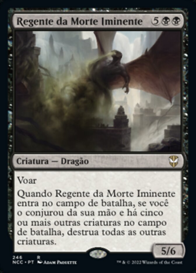 Regente da Morte Iminente / Deathbringer Regent - Magic: The Gathering - MoxLand