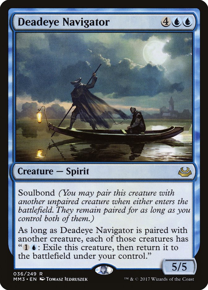 Navegador Habilidoso / Deadeye Navigator - Magic: The Gathering - MoxLand