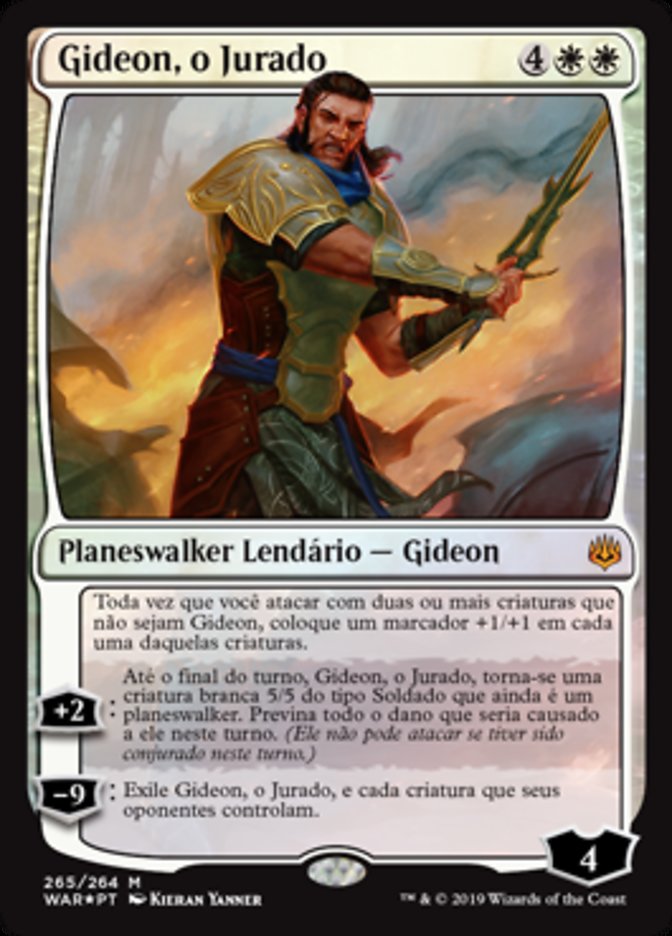 Gideon, o Jurado / Gideon, the Oathsworn - Magic: The Gathering - MoxLand