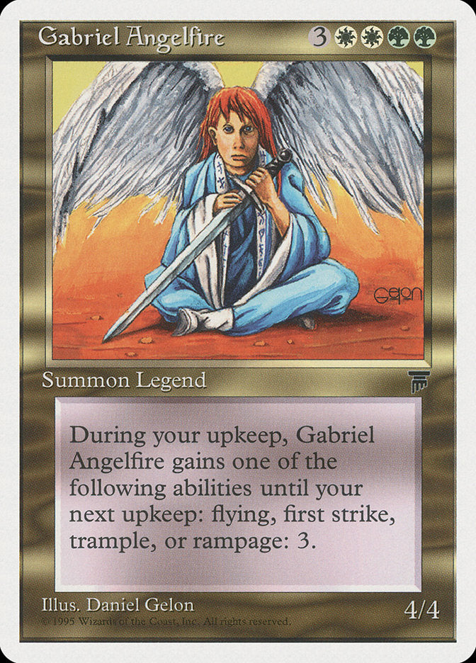 Gabriel Angelfire / Gabriel Angelfire - Magic: The Gathering - MoxLand