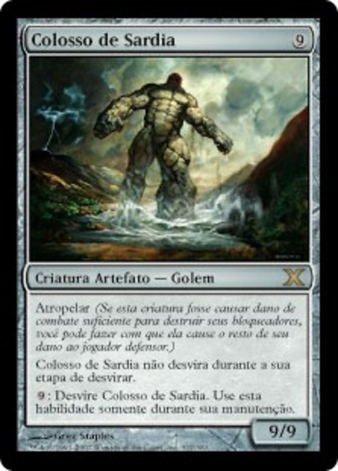 Colosso de Sardia / Colossus of Sardia - Magic: The Gathering - MoxLand