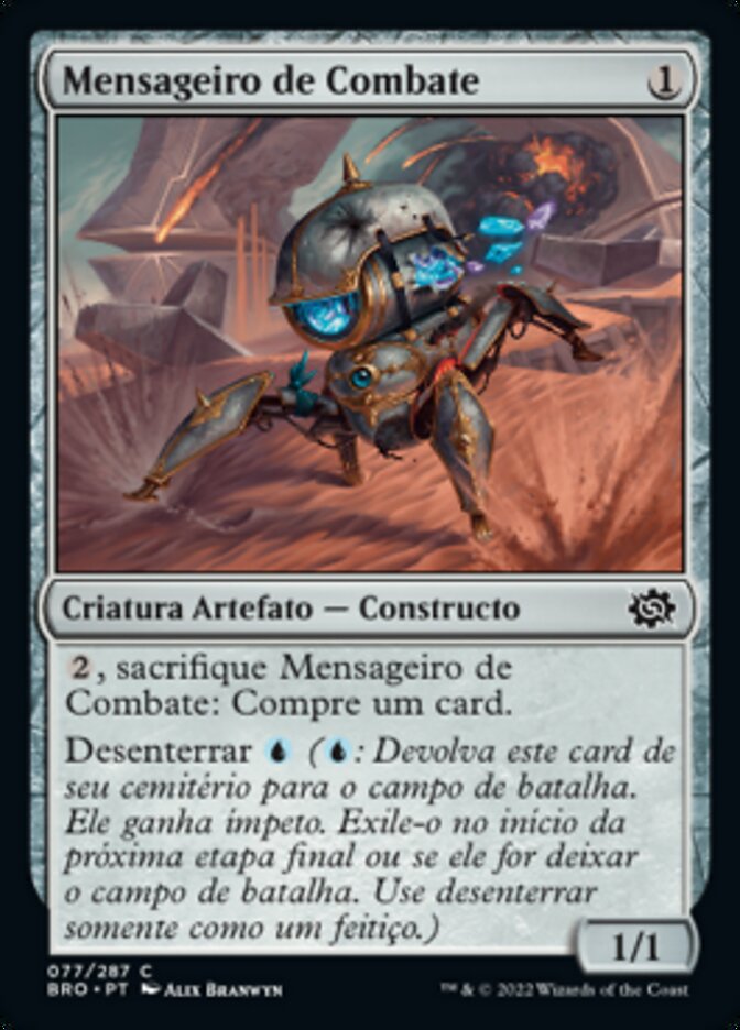 Mensageiro de Combate / Combat Courier - Magic: The Gathering - MoxLand