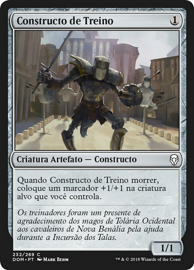 Constructo de Treino / Sparring Construct - Magic: The Gathering - MoxLand