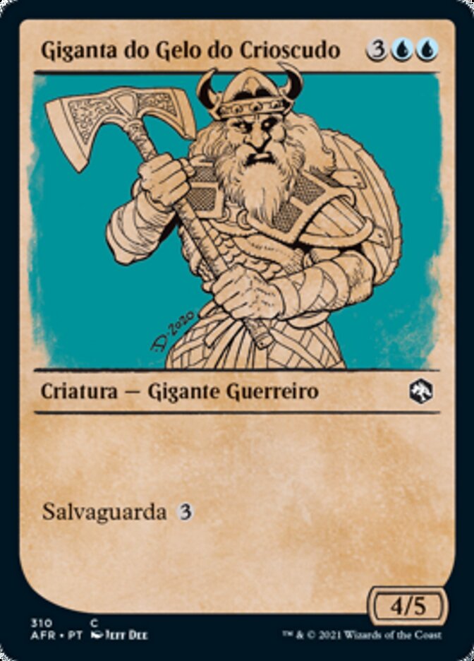 Giganta do Gelo do Crioscudo / Rimeshield Frost Giant - Magic: The Gathering - MoxLand