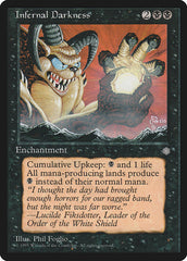 Escuridão Infernal / Infernal Darkness - Magic: The Gathering - MoxLand