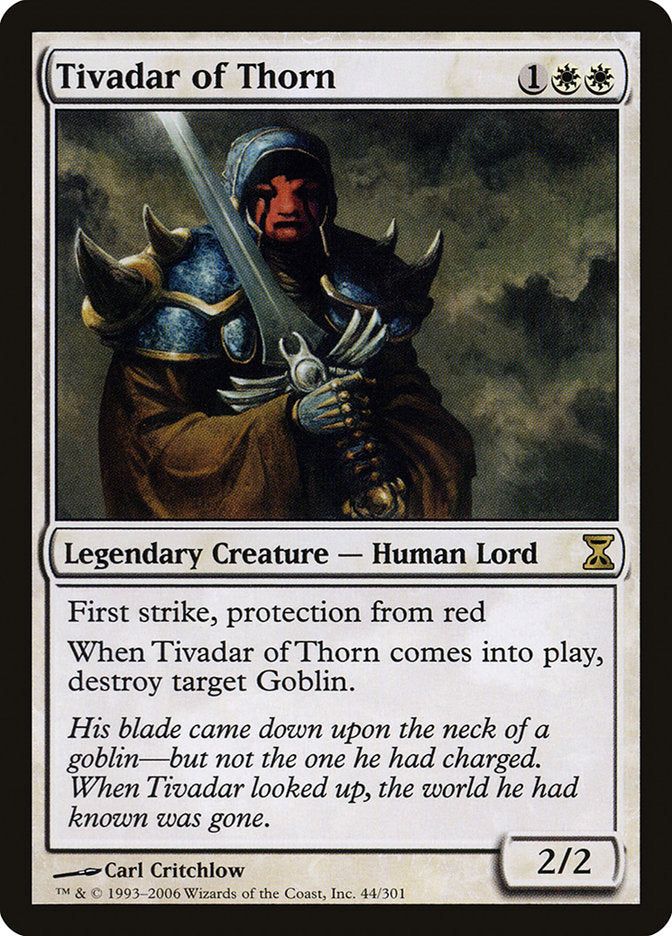 Tivadar de Thorn / Tivadar of Thorn - Magic: The Gathering - MoxLand