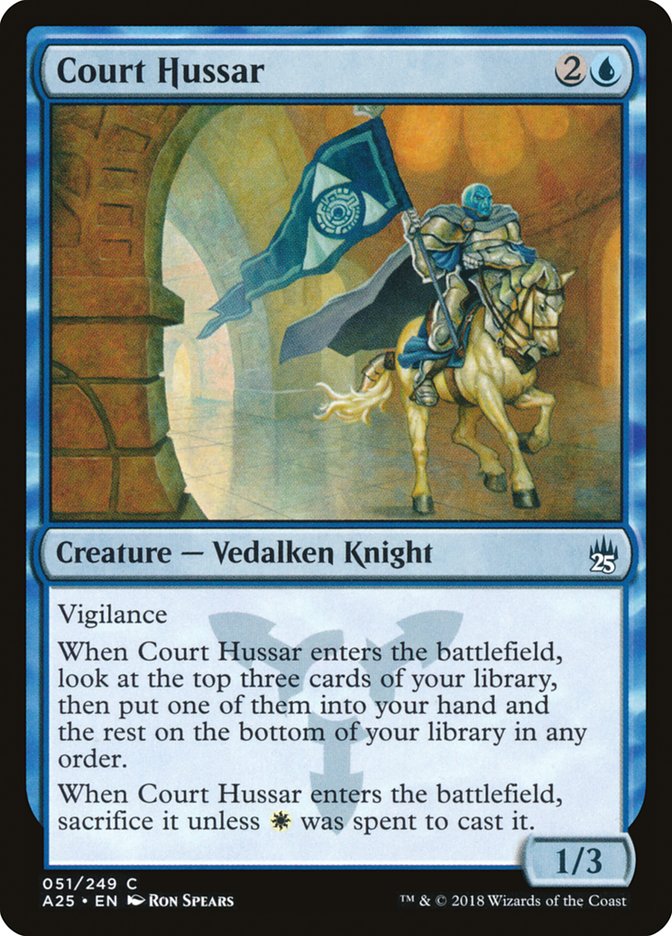 Hussardo Real / Court Hussar - Magic: The Gathering - MoxLand