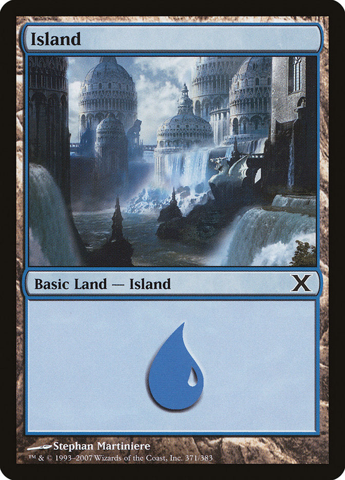 Ilha / Island - Magic: The Gathering - MoxLand