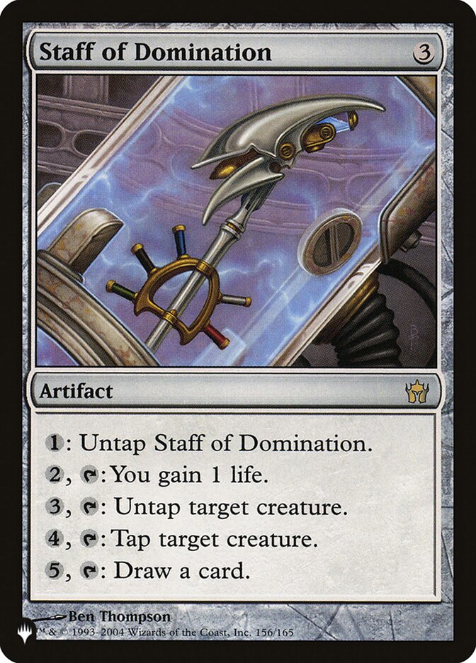 Cajado da Dominação / Staff of Domination - Magic: The Gathering - MoxLand