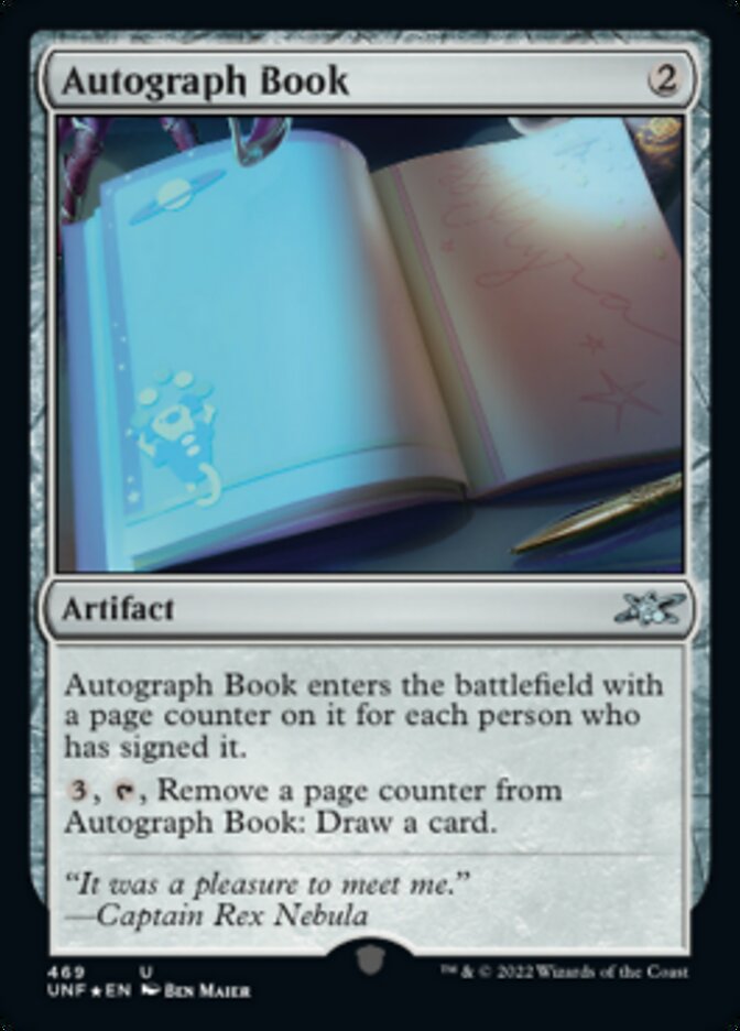 Autograph Book - Magic: The Gathering - MoxLand