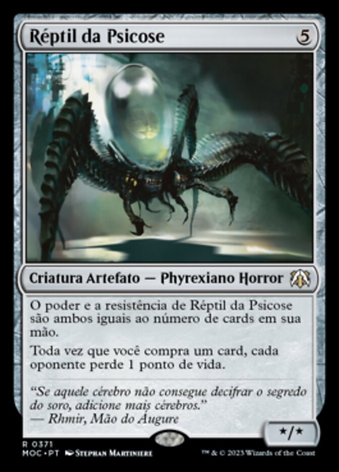 Réptil da Psicose / Psychosis Crawler - Magic: The Gathering - MoxLand