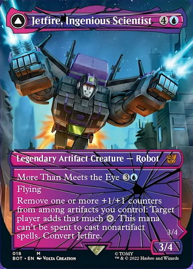 Jetfire, Cientista Engenhoso / Jetfire, Ingenious Scientist - Magic: The Gathering - MoxLand