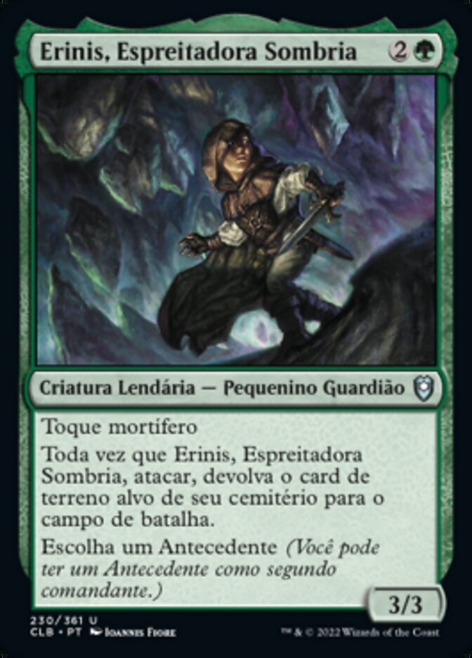 Erinis, Espreitadora Sombria / Erinis, Gloom Stalker - Magic: The Gathering - MoxLand