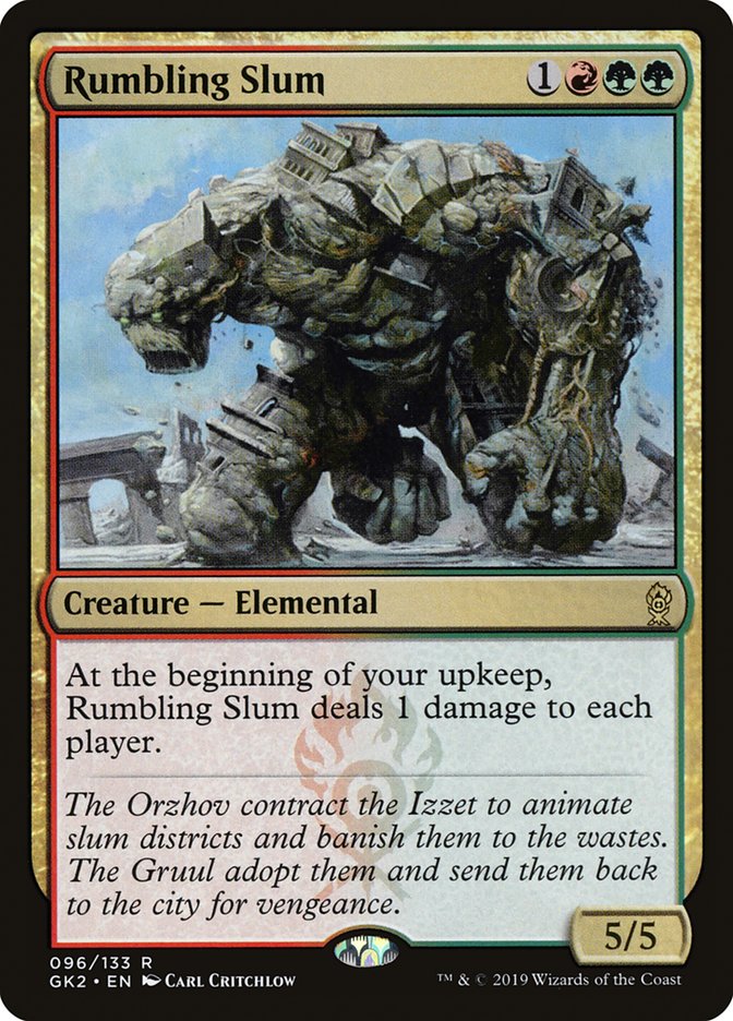 Favela Barulhenta / Rumbling Slum - Magic: The Gathering - MoxLand