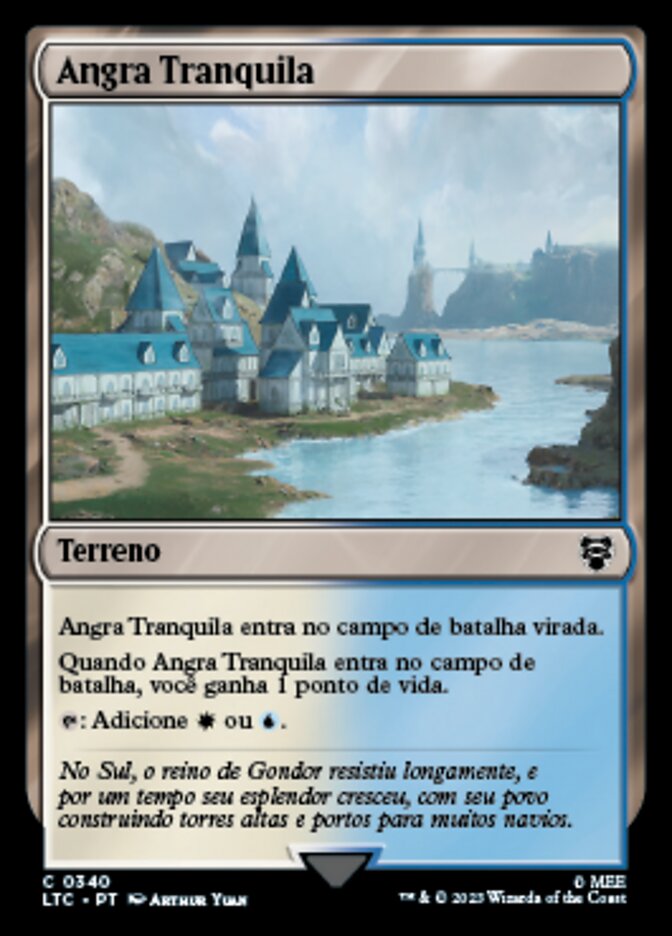 Angra Tranquila / Tranquil Cove - Magic: The Gathering - MoxLand