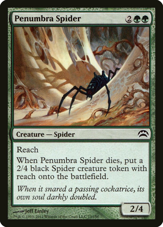 Aranha da Penumbra / Penumbra Spider - Magic: The Gathering - MoxLand