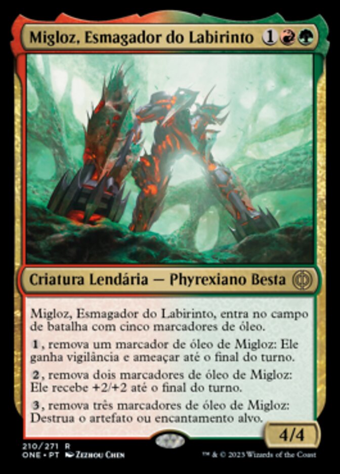 Migloz, Esmagador do Labirinto / Migloz, Maze Crusher - Magic: The Gathering - MoxLand